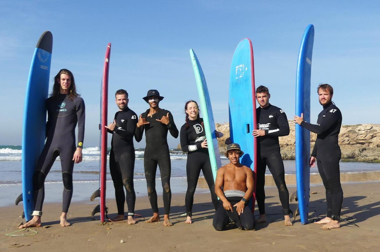 Хостел Sunset Surfhouse Morocco Tamraght Екстер'єр фото