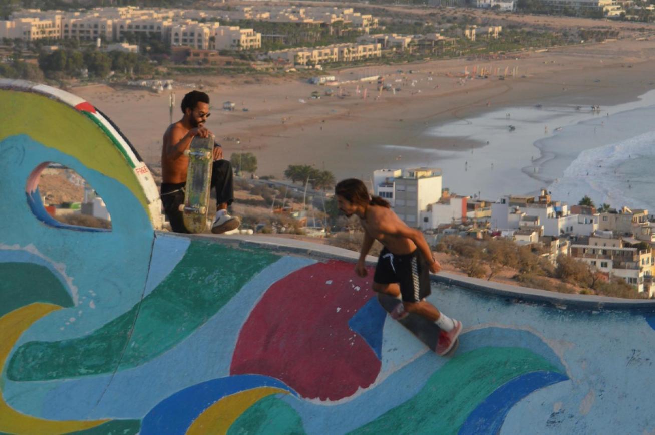Хостел Sunset Surfhouse Morocco Tamraght Екстер'єр фото